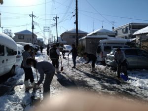 雪かき